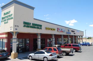 Available retail space in El Paso