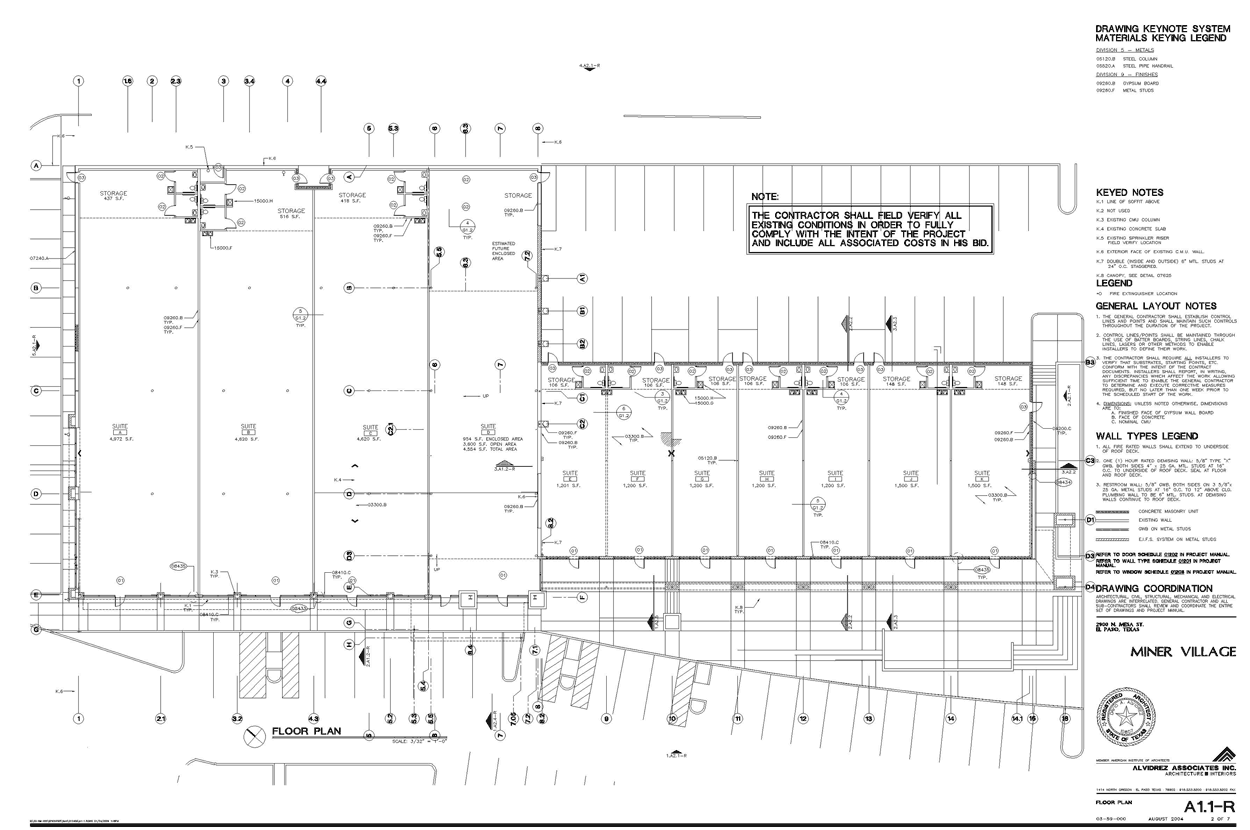 Blueprint Of Mall